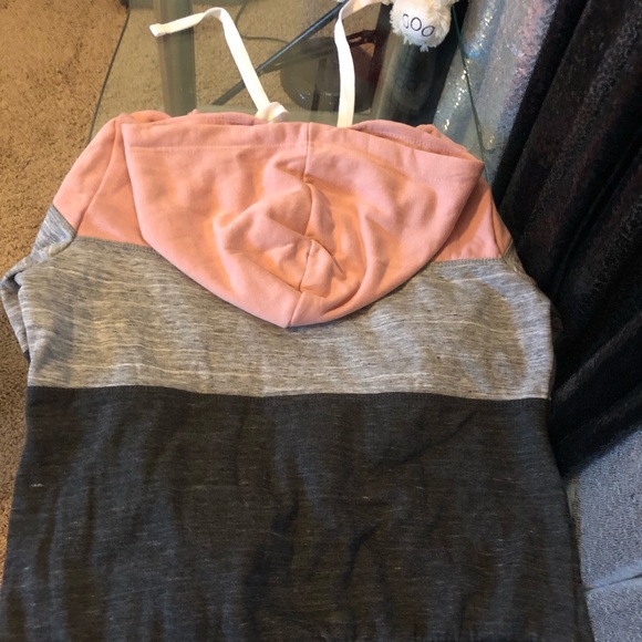 Women’s Jack. Size Small. Doublju Women's 3 Color Block Pocket Zip-Up Hoodie. - Picture 9 of 9